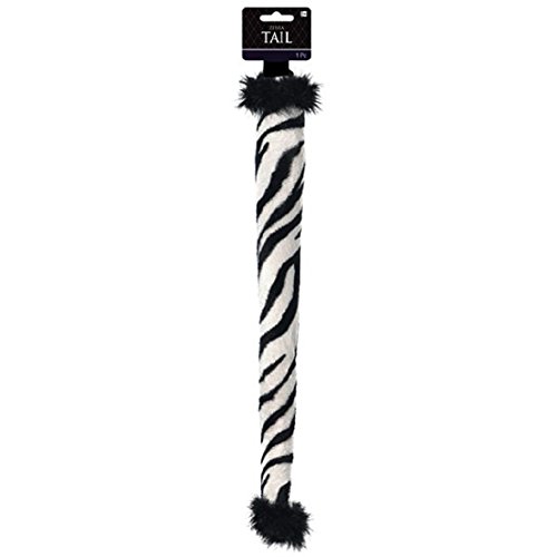Zebra Tail (Plush) 19" Long