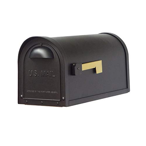 Special Lite Products Company Classic Curbside Mailbox with Sorrento Front Single Mailbox mounting Bracket