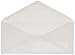 Amazon Basics #10 Business Letter Envelopes with Gummed Seal, Left Window - 500-Pack, White