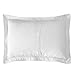 Brandream White Paisley Quilted Pillow Shams Cotton Standard Size Pillow Cases Set of 2 Comfy Soft Decorative Pillow Covers