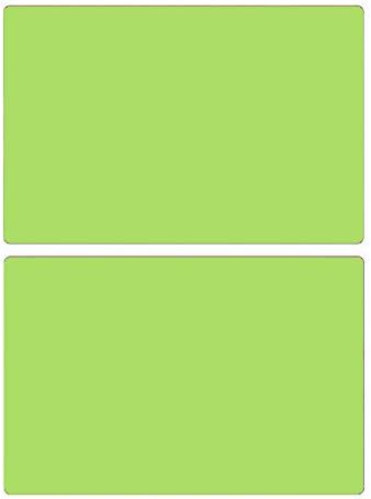 Dinner Silicone Placemat Nonstick Baking Mat Heat Resistant Nonskid Table Mat Insulation Hot Pad Extra Large Multipurpose Flexible Cuttable Table Mat 23.6" by 15.7" Green 2 Pcs