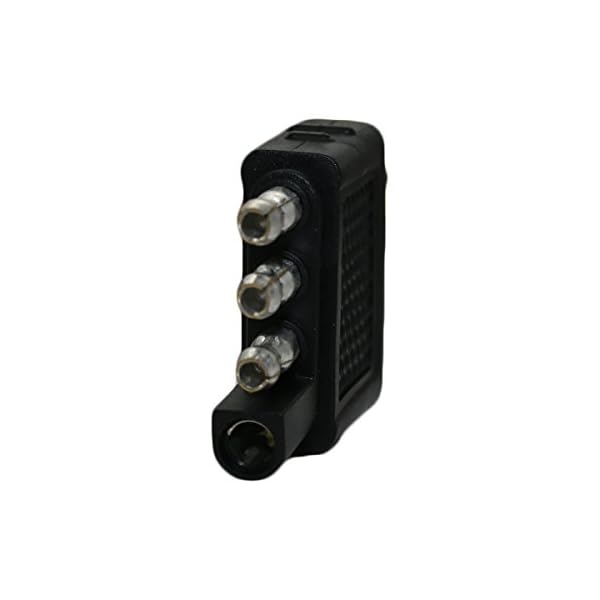 Wishbone-Style-Trailer-Wiring-Harness-with-4-flat-Connector-25-Ft-Long-with-3-Ft-Ground-Wire