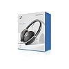 Sennheiser HD 300 Around-Ear Lightweight Foldable Headphones - Black