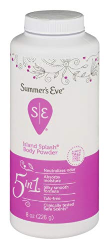 Summer's Eve Body Powder, Island Splash, Helps Prevent Moisture, 8 Ounce