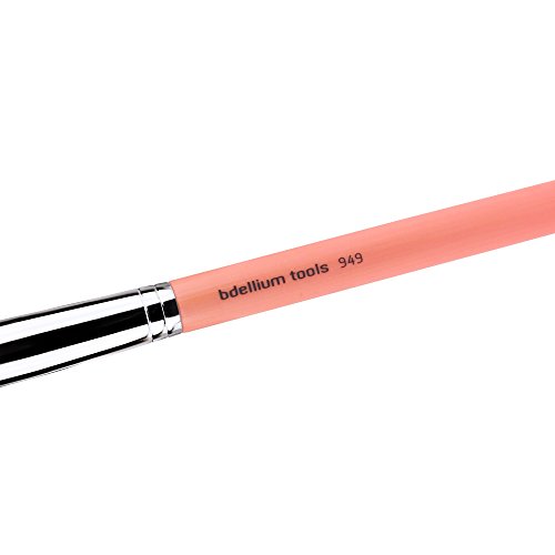 Bdellium Tools Bambu Pointed Foundation Brush, Pink