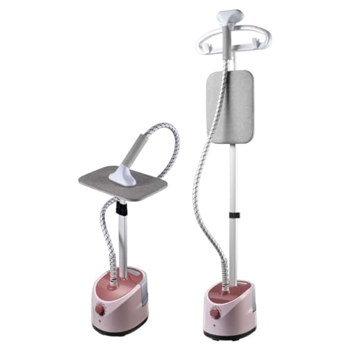 HYZHANHONG 2000W Single Rod Standing Garment Steamers Temperature Control Standing Steam Iron 10 Levels of Intelligent Temperature Control,for Silk Plush