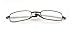 SOOLALA Metal Aolly Frame Folding Magnifying Compact Reading Glasses Reader w/Case, GunBlack, +1.5D