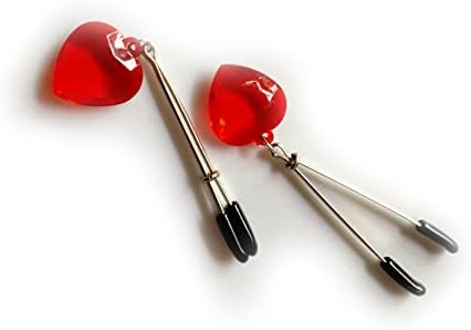 Health Japan Nipple Clamp, Health Care, 15% off $8.5, Adult game, Heart shape, 1 pair, Nipple Clips, Nipple Clamps