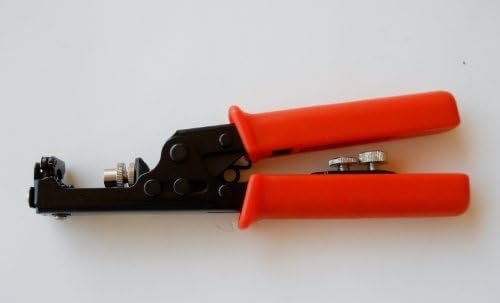 Professional Coax Compression Tool for RG59 RG6 F BNC RCA - Adjustable and Changeable for Waterproof Connectors