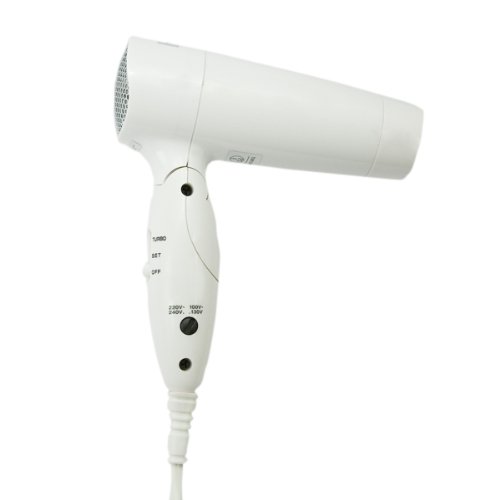 Yazawa Travel Hair Dryer Worldwide Corresponding Transformer Unnecessary Body Plug a Tvr12wh