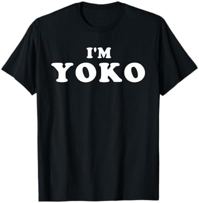 Amazon.com: I'm Yoko, I Am Yoko T-Shirt : Clothing, Shoes & Jewelry