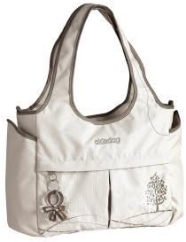 Okiedog Dahoma Celeb Tote, Nappy Bag, Oyster/Gray Color