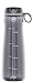 Pogo BPA-Free Plastic Water Bottle with Flip Straw, 40 oz, Grey