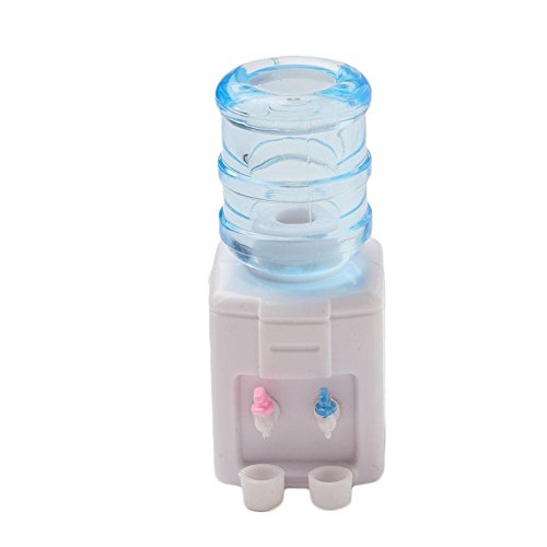 ZEROYOYO Kids Mini Home Appliance Toys 1:12 Scale Dollhouse Miniature Water Dispenser Home Office Accessory