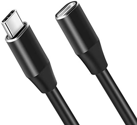 USB C Extension Cable, TITACUTE USB C Extender Cable 3.3FT Male to Female Type C Cable Fast Charging Audio Video Data Transfer for Switch Macbook Pro Dell XPS 13 15 Galaxy S10 Plus & More
