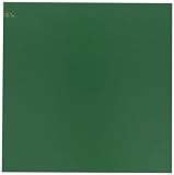 Kydex T Sheet, P3 Velour Matte, Logo Green, Meets UL 94V0 and 945V Specifications, 0.080" Thickness, 12" Width, 12" Length