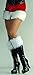 Forum Novelties Women's Sexy Santa Fur Boot Cuffs, White, One Size