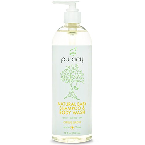 UPC 640265981265, Puracy Natural Baby Shampoo &amp; Body Wash - Sulfate-Free - THE BEST Bubble Bath - Developed By Doctors for Children of All Ages - Gentle - Tear-Free - Hypoallergenic - 16 ounce bottle