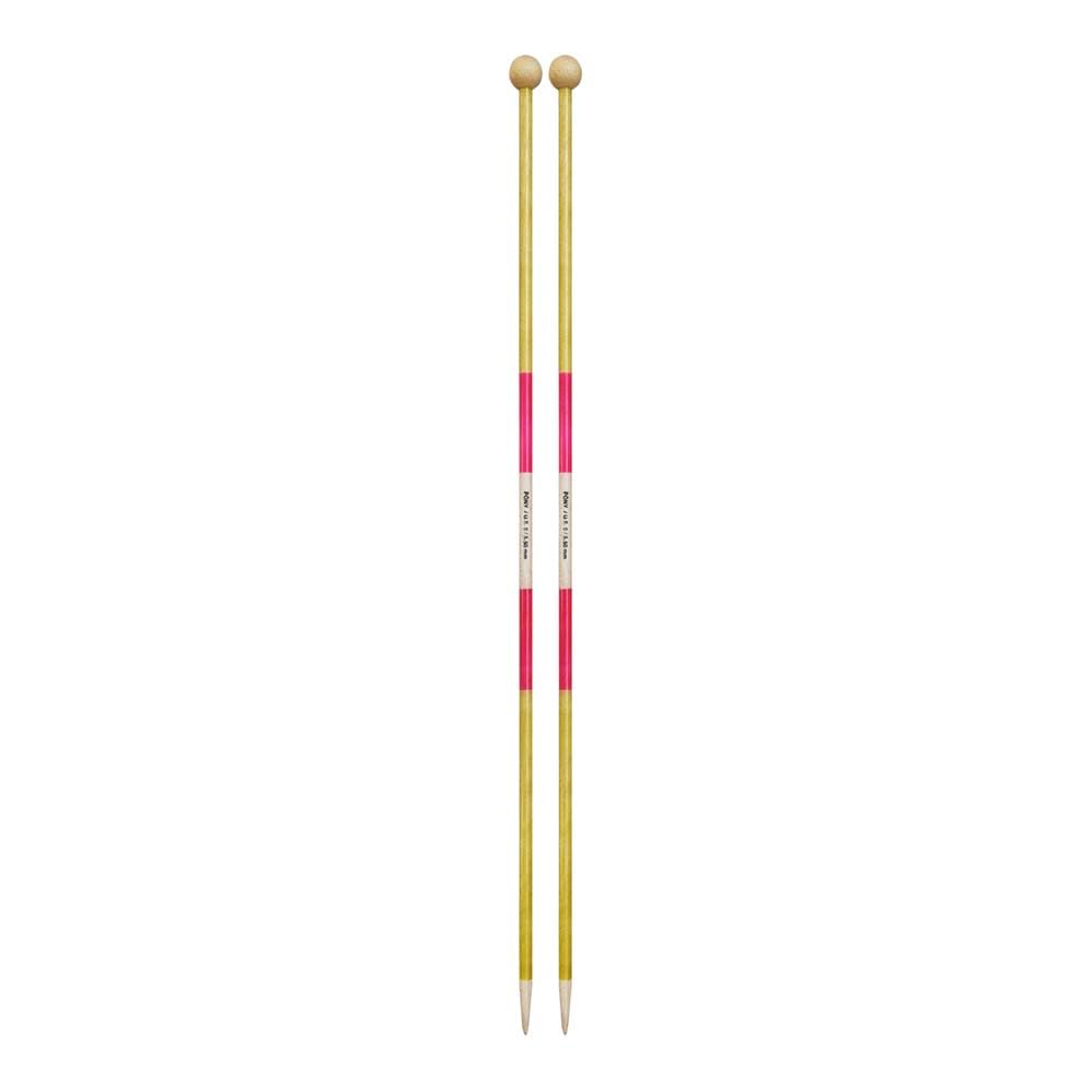 Pony Flair Single Pointed Knitting Needles Wood 40cm 5.50mm - 1 Piece