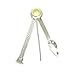 HUELE Tobacco Pipe Reamer Tamper Pokers Tool,3 in 1 Smoking Pipe Stainless Steel Cleaner Cleaning Tool Reamers Tamper