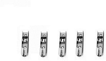 Bridge Chrome Bridge Low 5 Saddles Individual Chrome Single Bass Bridge bb215cr