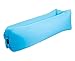 Lougnee Inflatable Lounger Air Sofa, Portable Quick Compression Air Lounge Bag Dream Beach Chair for Camping Swimming Park Backyard and Other Home Outdoor Activities - Deep Blue