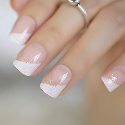 Uñas Gris Con Dorado