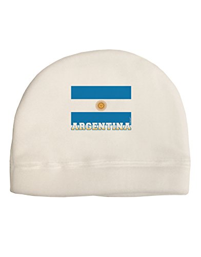 TooLoud Argentina Flag Adult Fleece Beanie Cap Hat