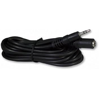 Kentek 50 ft 3.5mm 1/8 AUX Audio Extension Cord M/F for Car iPod Phone MP3 MP4