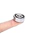 608 Bearing Ball Bearings for Skateboard 608 Hybrid Ceramic Bearing Stainless Steel Rings with 7 Black Ceramic Balls, 8×22×7mm,Pack of 10