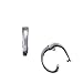 2 Snap Enhancer Bails Sm-Medium Plain Sterling Silver 7.5mm