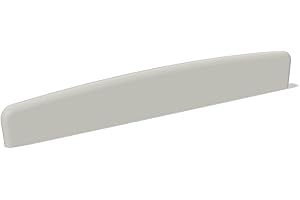 MACNICHOL GUITARS Center Line Non-Compensated Bone Saddle – 71.7 mm x 10 mm x 2.8 mm – 12 Inch Radius
