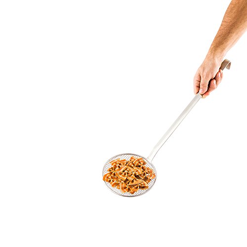 Food Skimmer, Fat Skimmer, Wire Skimmer - Commercial Grade - Stainless Steel - 1ct Box - Met Lux - Restaurantware