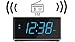 iTOMA Electronic Alarm Clock Radio-Bluetooth Stereo Speakers,FM Radio,Dual Alarm,Snooze,Brightness Dimmer,USB Charging Port,Backup Battery(CKS3501BT)