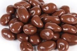 Sugar Free Milk Chocolate Covered Raisins 10 Pound Bulk Bag by Nassau Candy