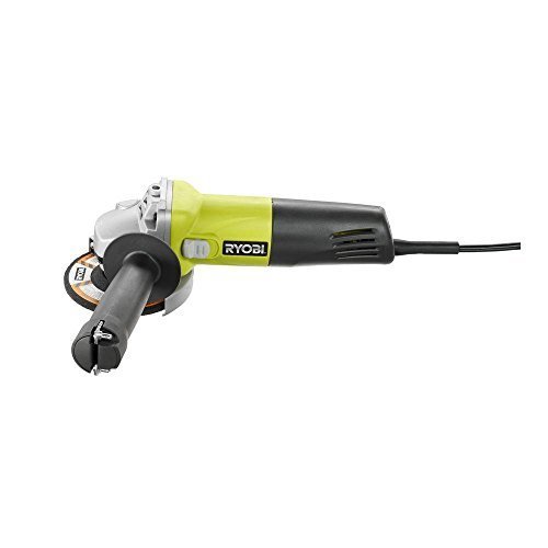 Ryobi 5.5-Amp Angle Grinder in Green AG4031G by Techtronic Industries, Co. Ltd. (Certified Refurbished)