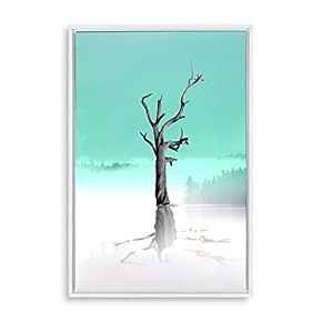 Framed Tree Home Artwork for Living Room Bedroom