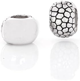 Silver Tone Berry Reversible Hugs