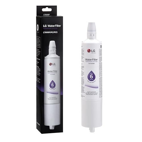 LG LT600P - 6 Month / 300 Gallon Capacity Replacement Refrigerator Water Filter (NSF42 and NSF53 5231JA2006A, 5231JA2006B, 5231JA2006F, or 5231JA2006F , White