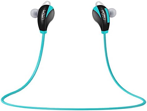 DYSU Bluetooth Headphones Wireless in Ear Earbuds V4.0 Sports Sweatproof Earphones Noise Cancelling Headsets with Mic for running,Workout and Gym (blue)