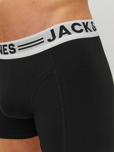 Homme Sense Trunks 3-pack Boxer, Noir, L EU