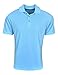 PGA TOUR Men's Short Sleeve Airflux Solid Polo Shirt