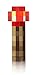 ThinkGeek Minecraft Redstone Light-Up Torch – Easy to Mount to Wall as Night Light - Officially-Licensed Minecraft Toy