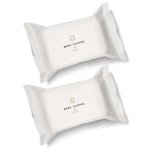 Cora Bamboo Feminine Wipes (2 packs; 60 count total) Plant-Based Moisturizers and Essential Oils.