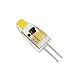 MR. LD G4 LED 1.2 Watt Non-Dimmable 12V AC/DC Bi-Pin Light Bulb 2700K Warm White Waterproof T3 G4 Halogen 10W Led Replacement-Pack of 5 (1.2 W)