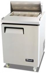 NEW-Migali-C-SP27-8- 27? ? 8 Pans, Sandwich Prep Table