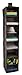ClosetMaid Over the Door Hanger Rack with 6 Hooks, for Hats, Scarves, Belts, Necklaces, Towels, Jackets, Nickel Finish