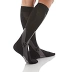 Authentic, Mojo Sports Compression Socks for Recovery & Performance, Compression Stockings - Black, Large