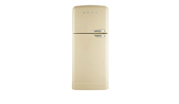 Smeg FAB50LCR Independiente 412L A++ Crema de color nevera y ...