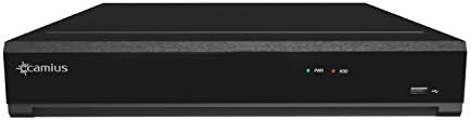 Camius TriVault4168 Hybrid 24CH All-in-One Video Management Solution for up to 16 Analog and 8 IP security cameras, 4 Bay HDD (960H/AHD DVR 16 Channel + 4K NVR 8 Channel or NVR 24 Channel)